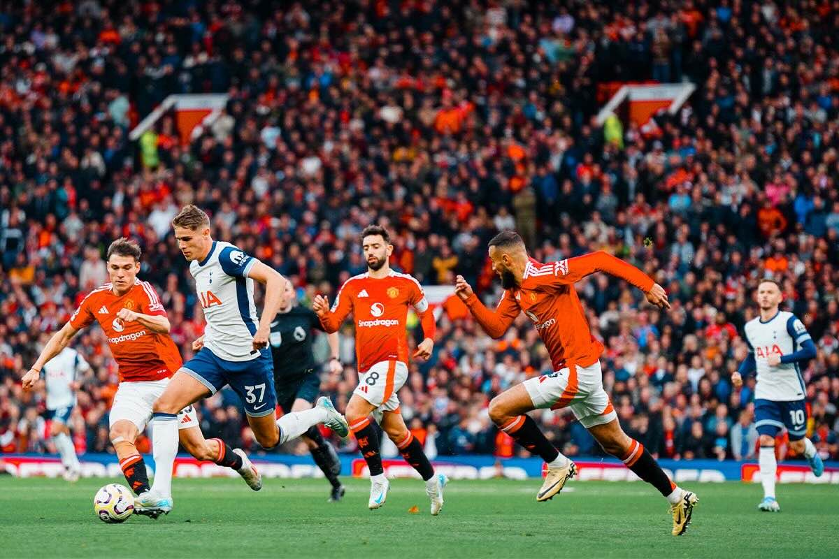 Tottenham Bantai 10 Pemain Manchester United 3-0 di Old Trafford