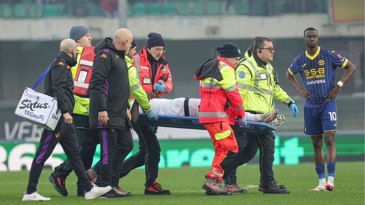 Moise Kean Dilarikan ke Rumah Sakit Usai Pingsan di Lapangan
