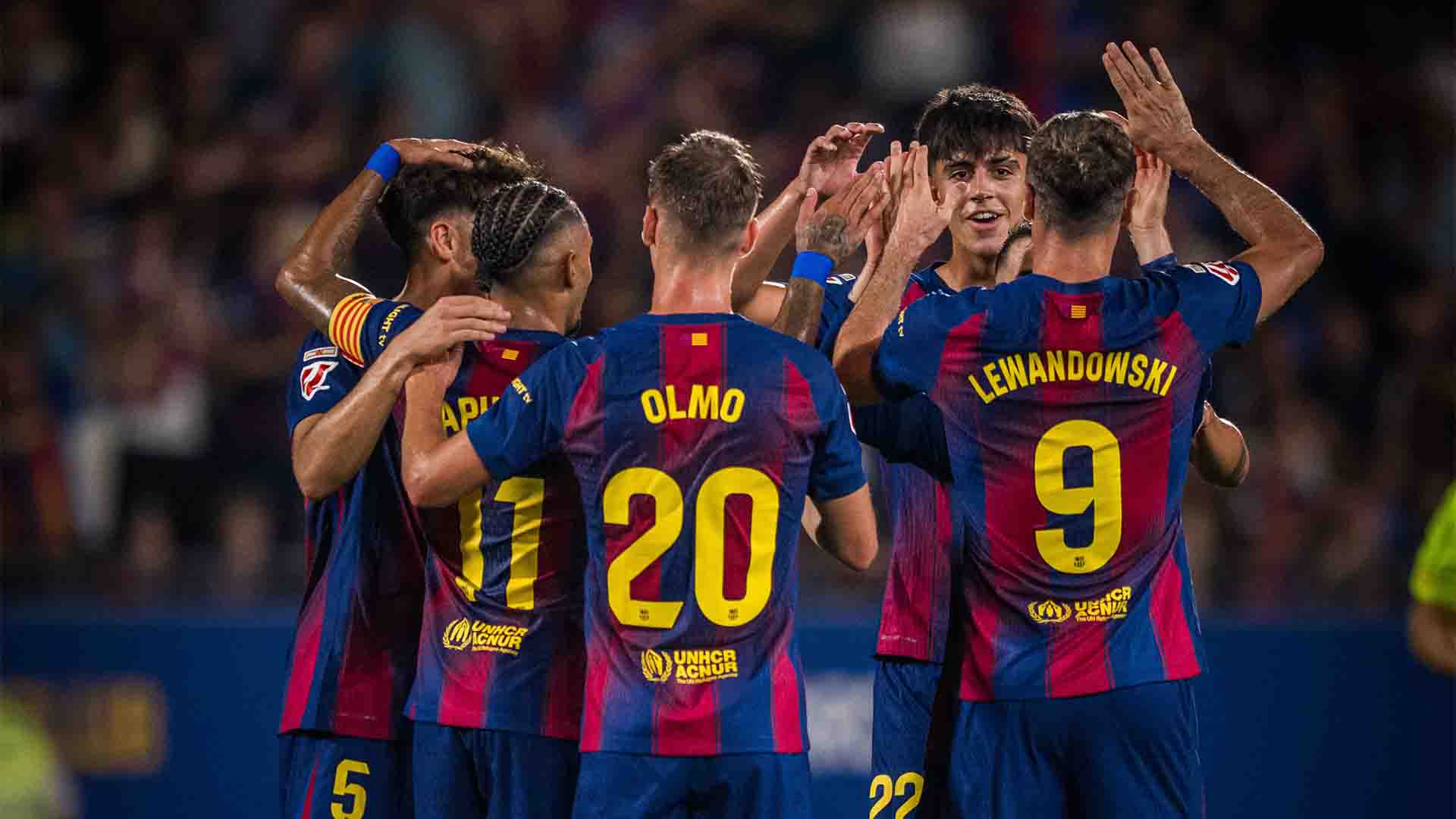 Pesta Enam Gol Barcelona Hancurkan Valencia di Estadi Johan Cruyff