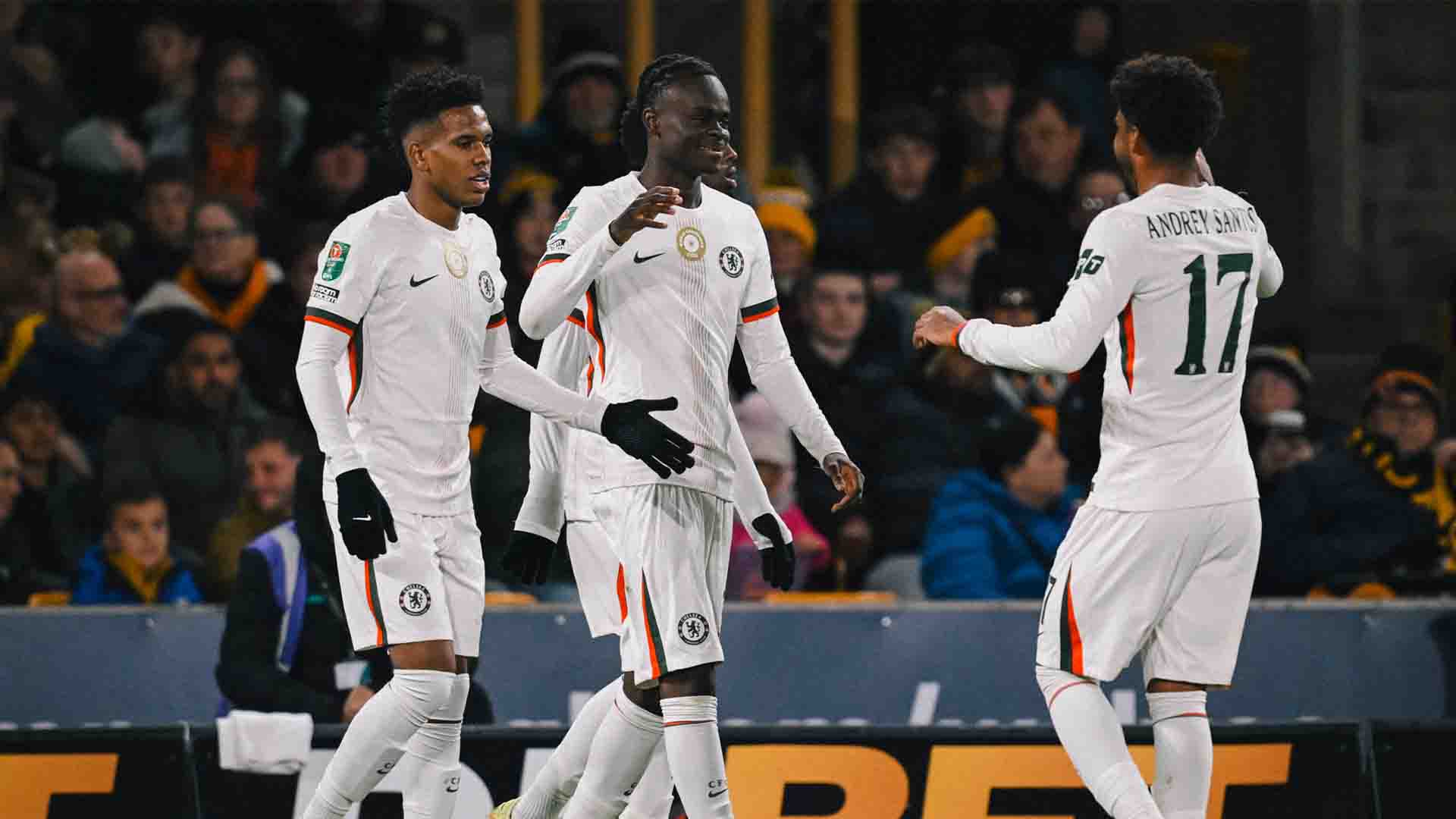 Drama Tujuh Gol, 10 Pemain Chelsea Tahan Gempuran Wolves di Carabao Cup