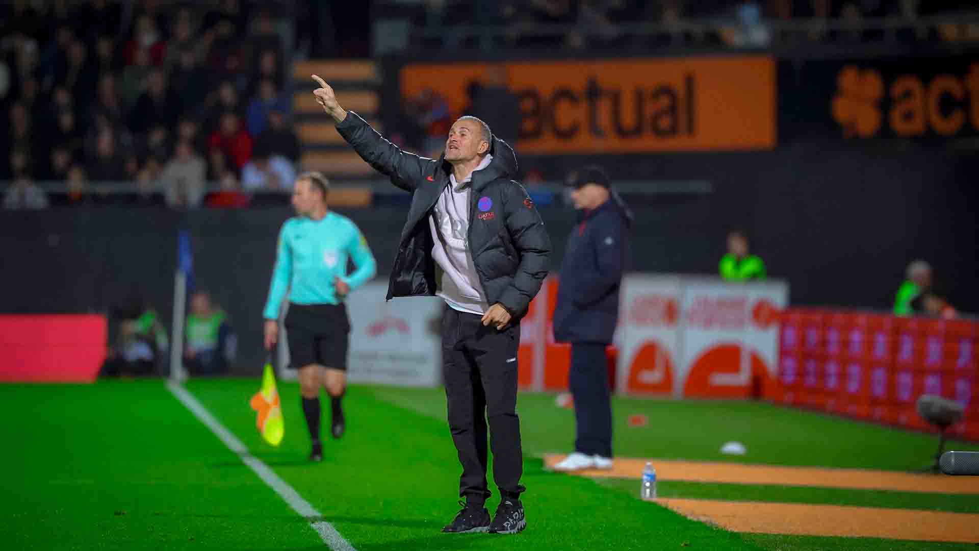 Ditahan Imbang Lorient, Enrique: PSG Tak Pantas Menang