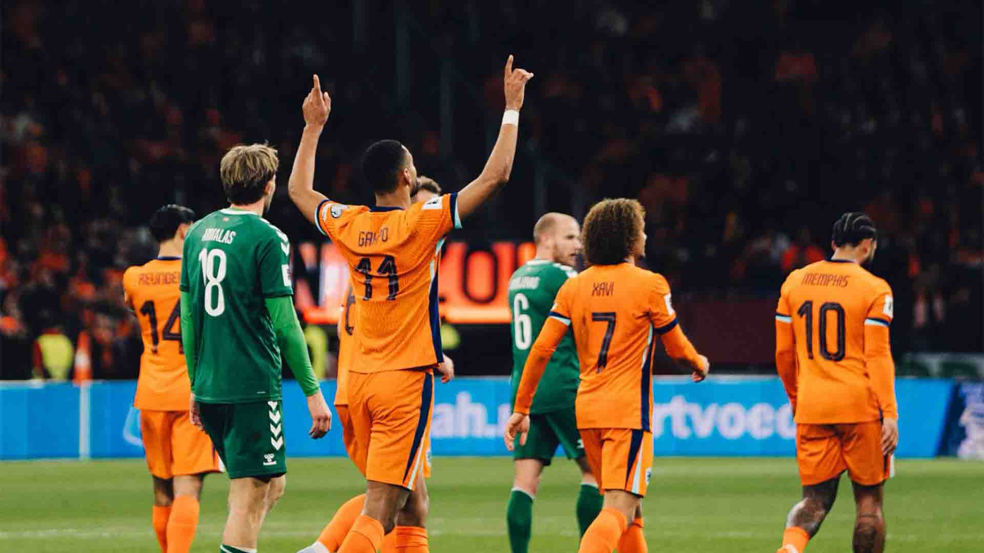Oranje Sikat Lithuania 4-0, Kunci Tiket Piala Dunia 2026