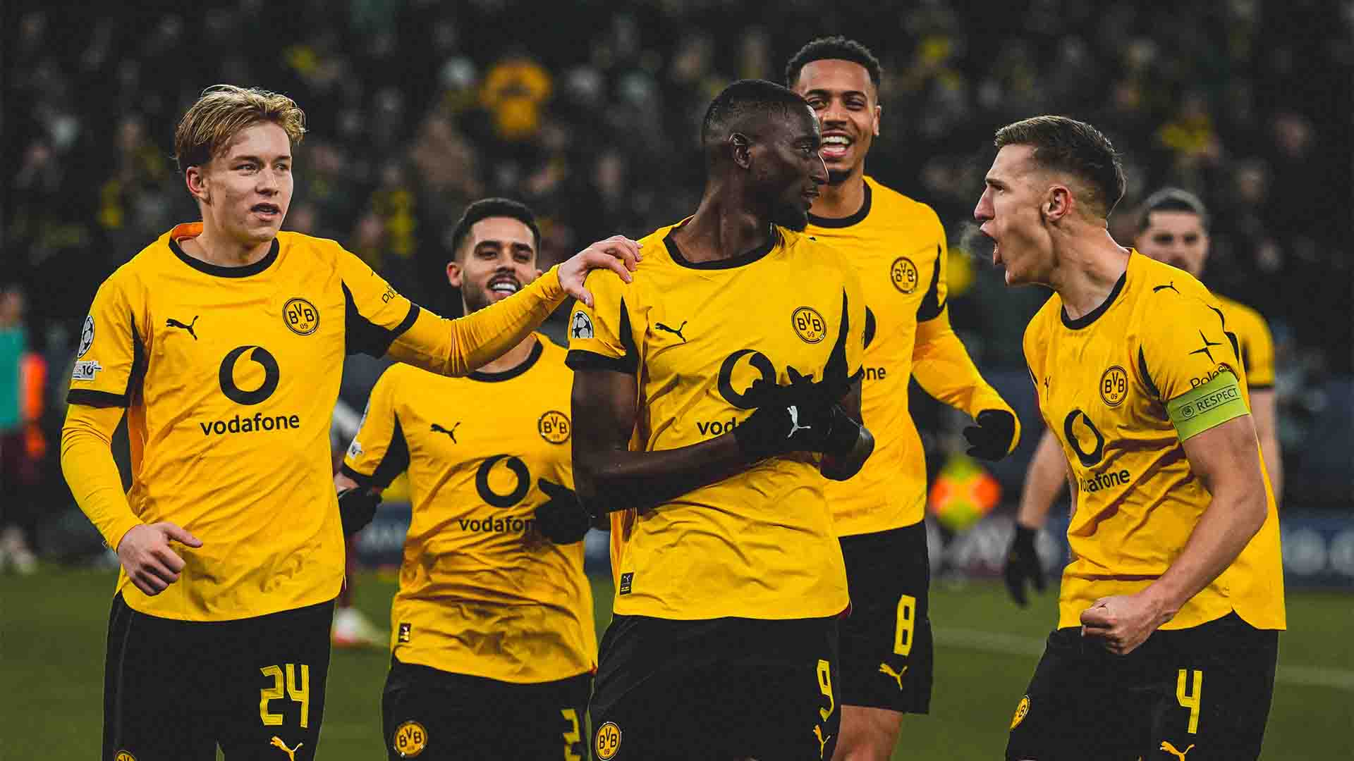 Dortmund Amankan Empat Besar usai Menang Telak 4-0 atas Villarreal