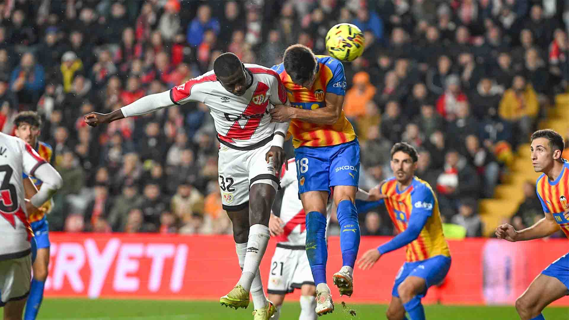 Berbagi Angka di Vallecas, Rayo vs Valencia Berakhir Imbang 1-1