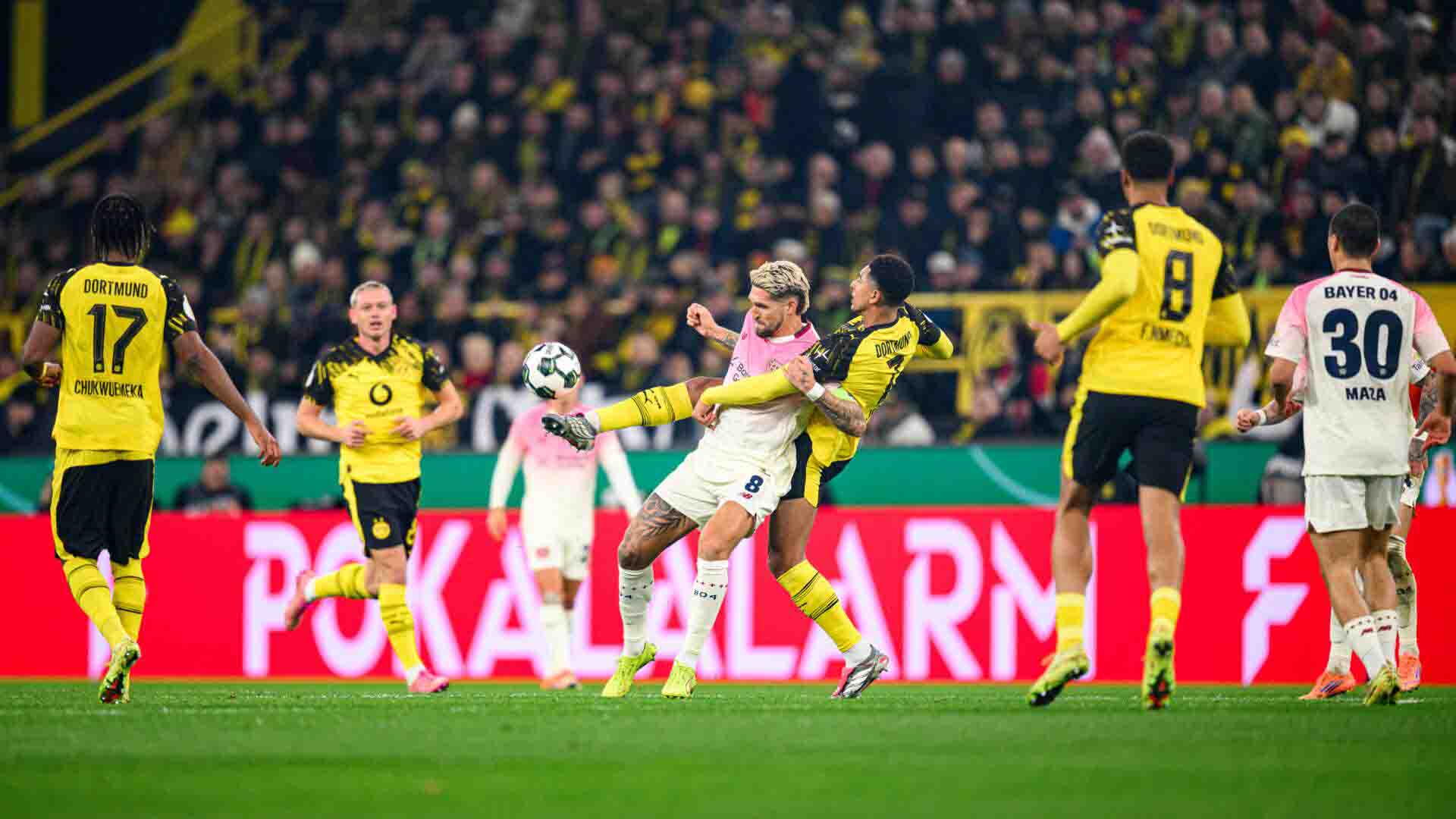DFB-Pokal: Gol Maza Hentikan Dortmund, Leverkusen Lolos ke Perempat Final