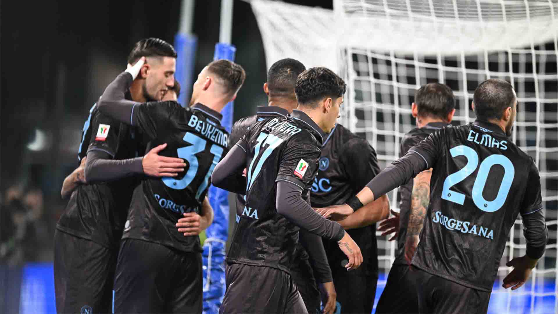 Coppa Italia: Napoli Lolos ke Perempat Final usai Singkirkan Cagliari