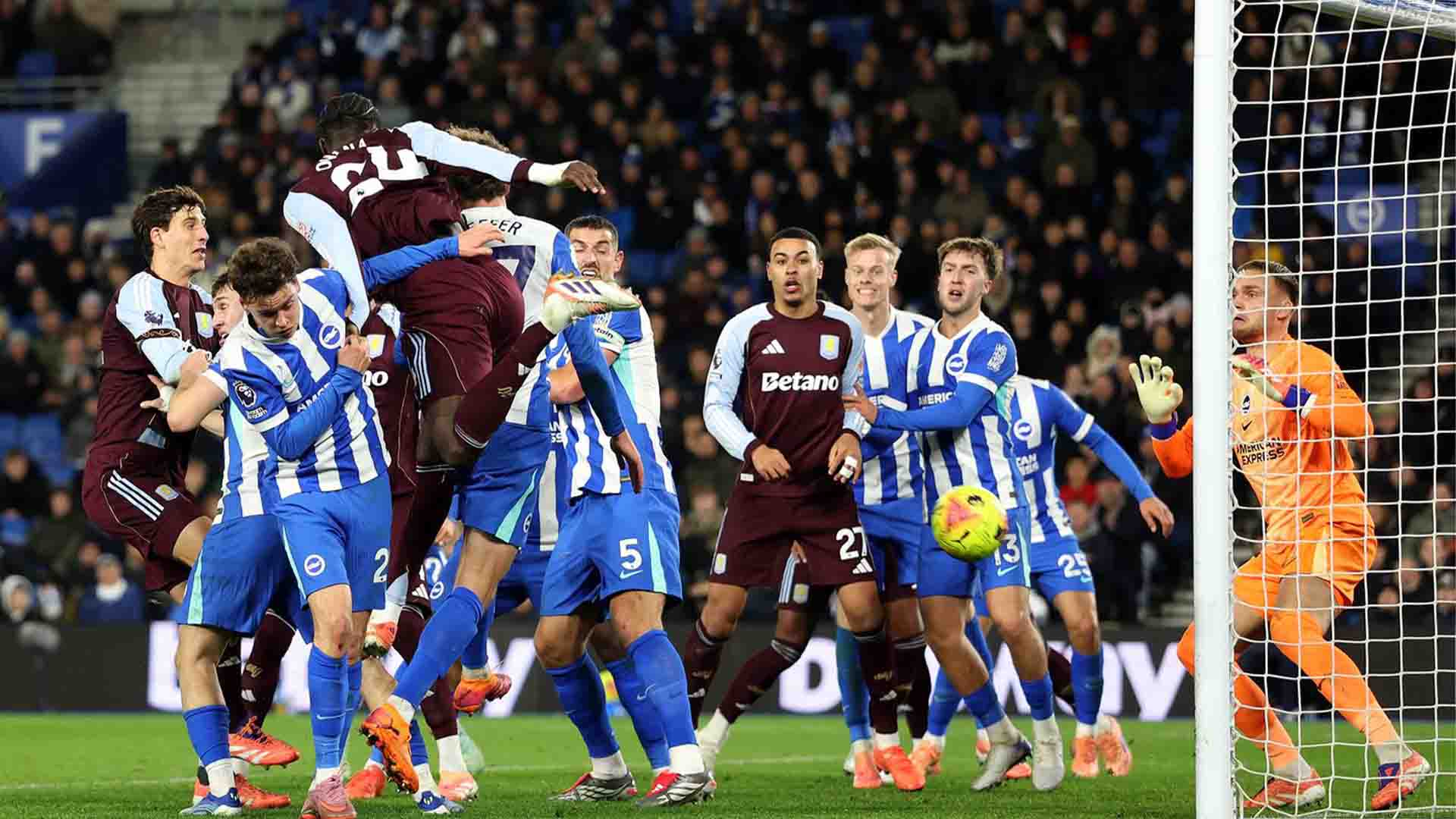Aston Villa Bangkit dari Ketertinggalan dan Kalahkan Brighton 4-3