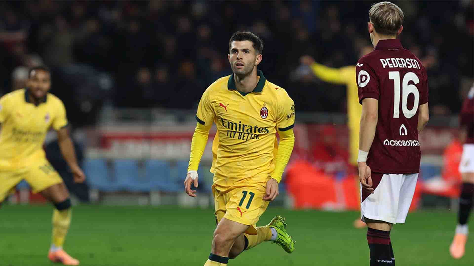 Pulisic Akui Sempat Terbaring Mati Sebelum Jadi Pahlawan Milan Lawan Torino