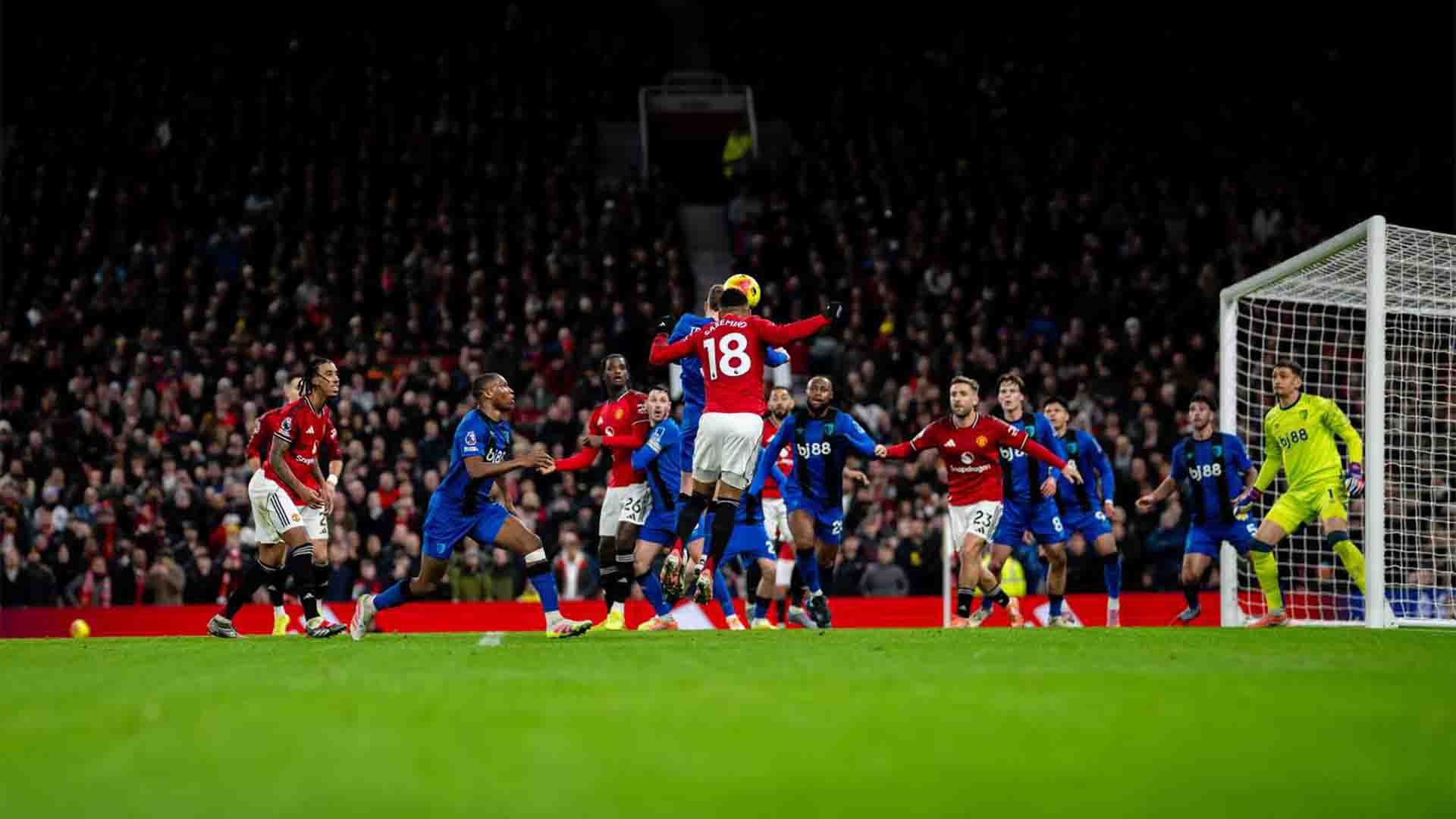 Manchester United 4-4 Bournemouth dalam Drama Delapan Gol Premier League