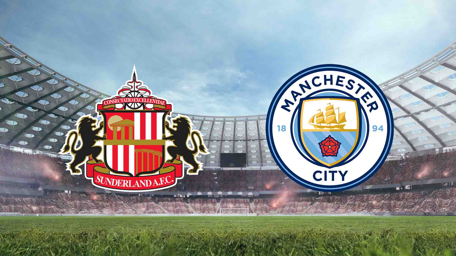 Tempat Menonton Sunderland vs Man City Live Streaming 2025