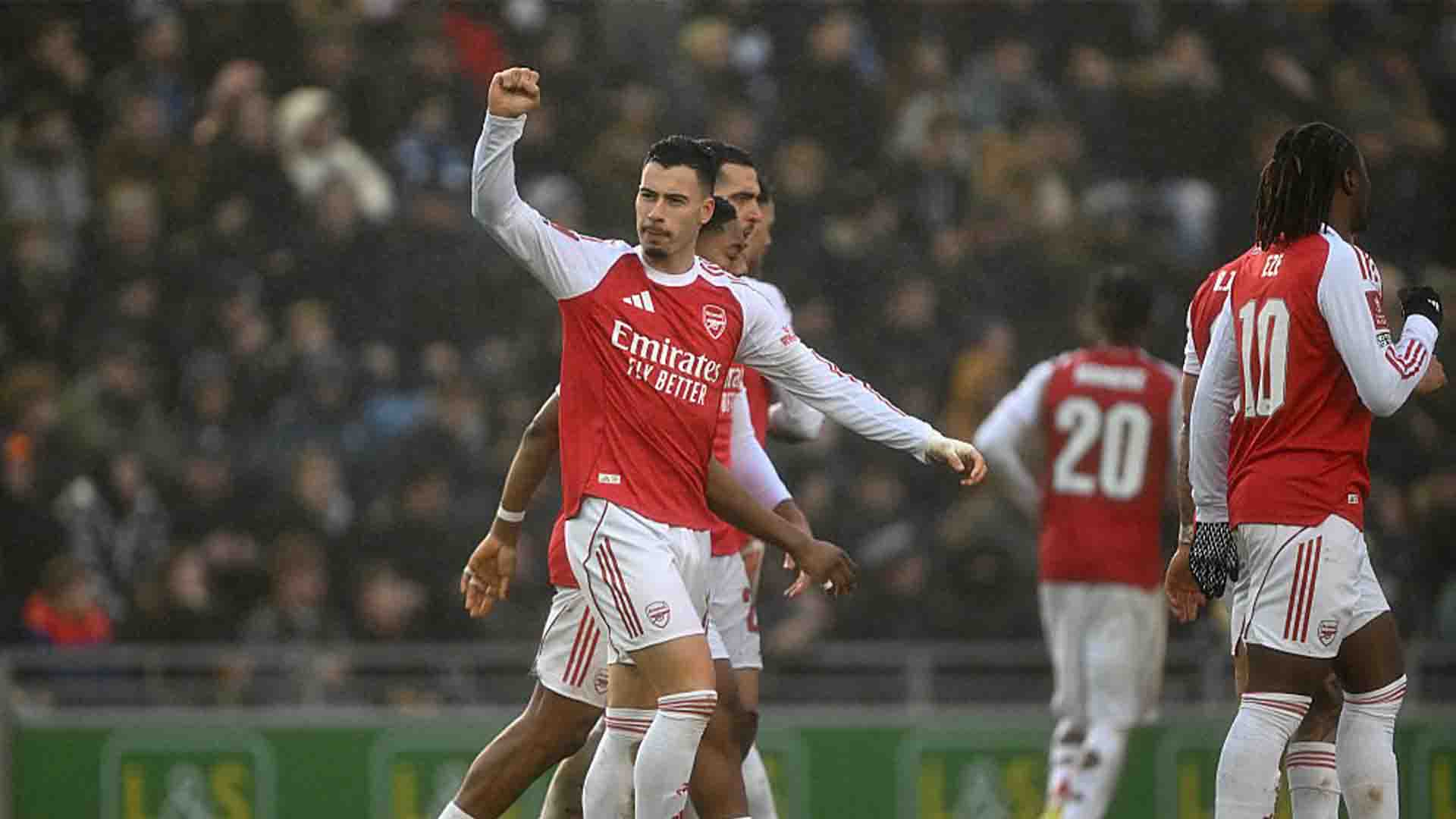 FA Cup: Hat-trick Martinelli Bawa Arsenal Gilas Portsmouth 4-1