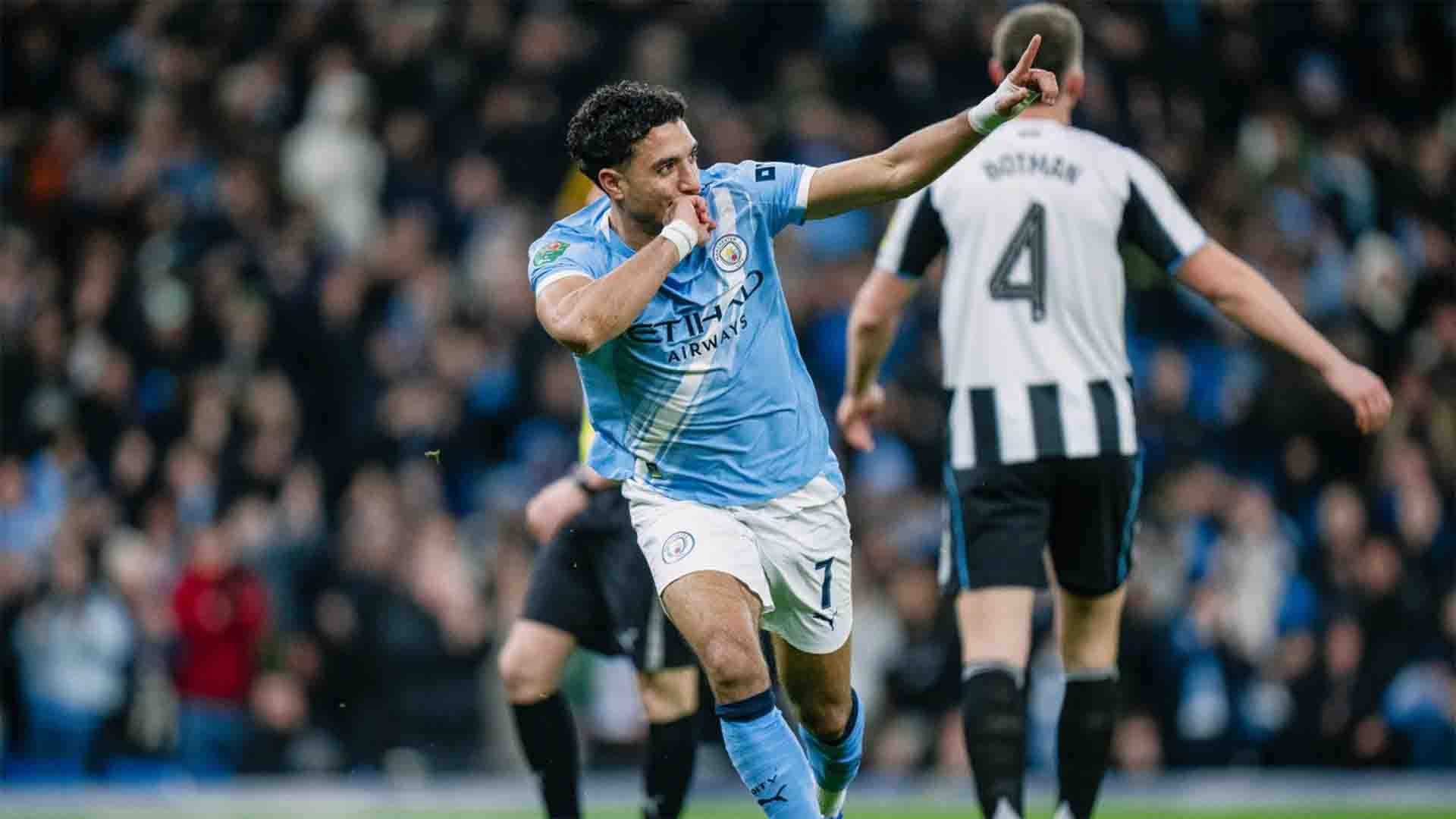 Brace Omar Marmoush Antar Manchester City ke Final Carabao Cup