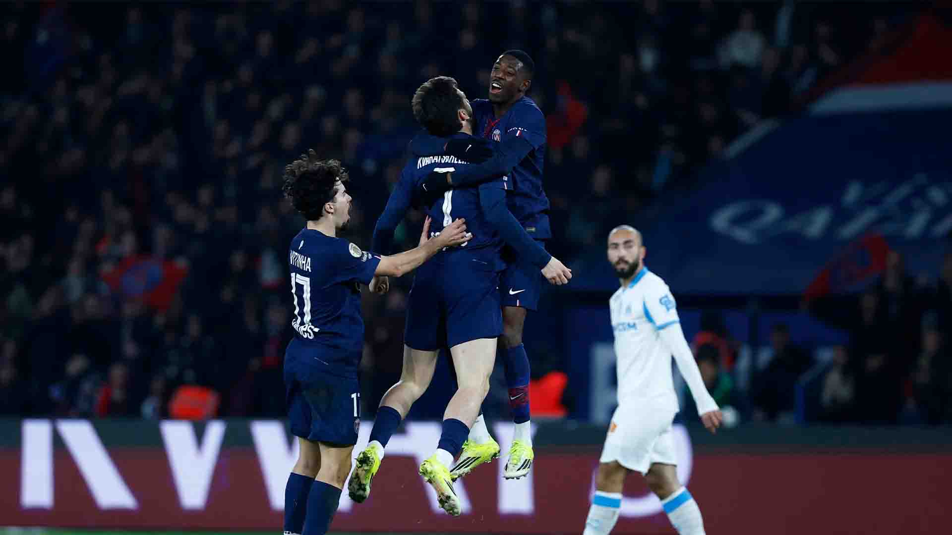 Brace Dembele Bawa PSG Bantai Marseille 5-0