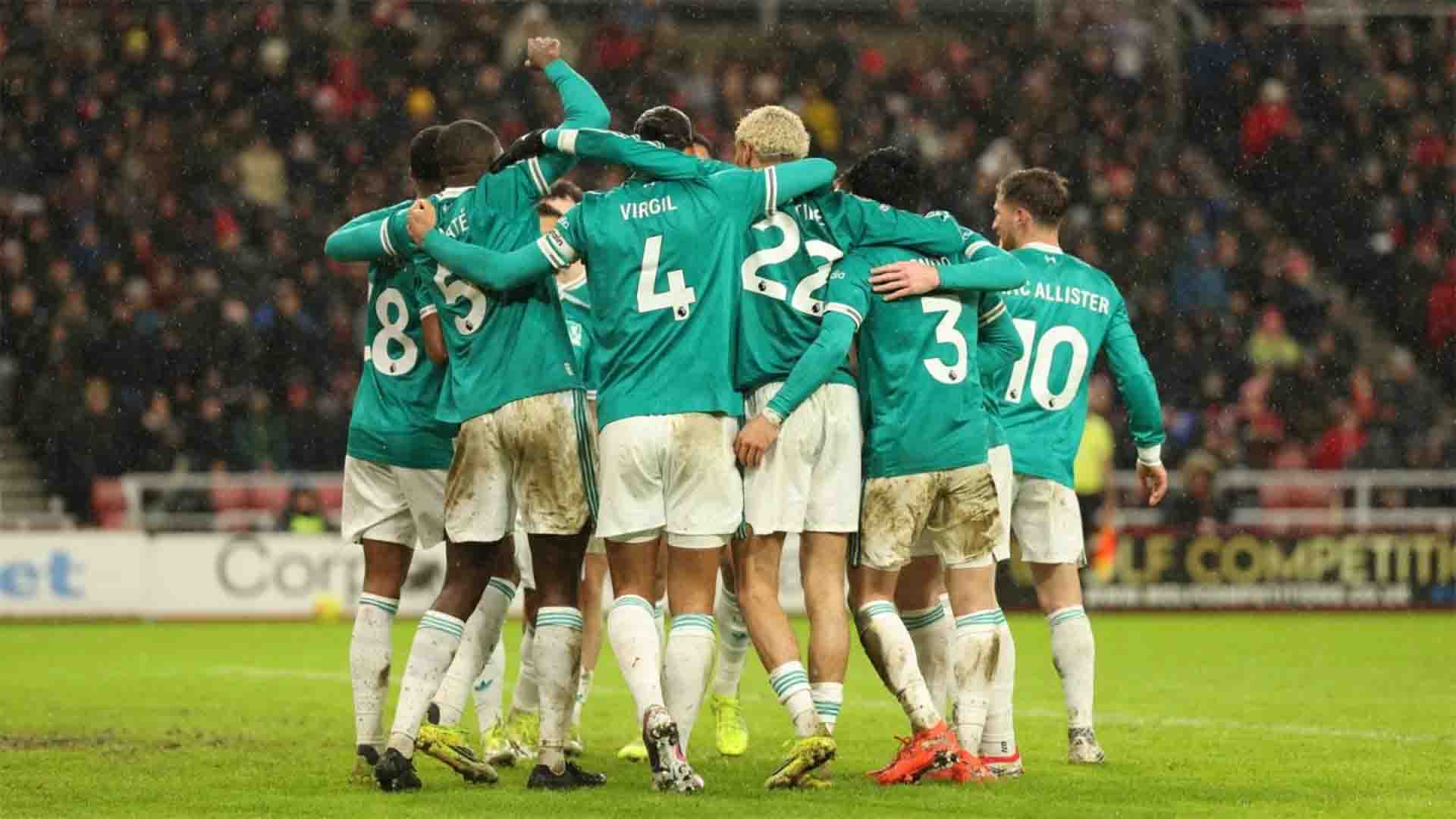 Stadium of Light Runtuh, Sundulan Van Dijk Amankan Poin Penuh Liverpool