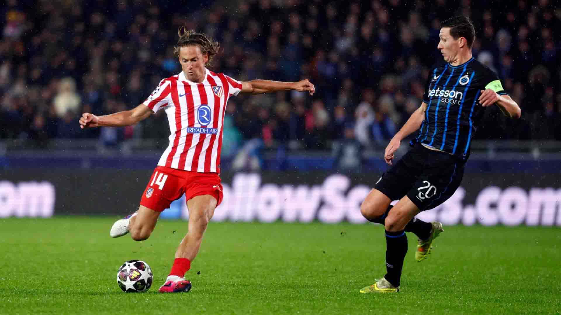 Tahan Imbang 3-3, Mental Baja Club Brugge Gagalkan Kemenangan Atletico