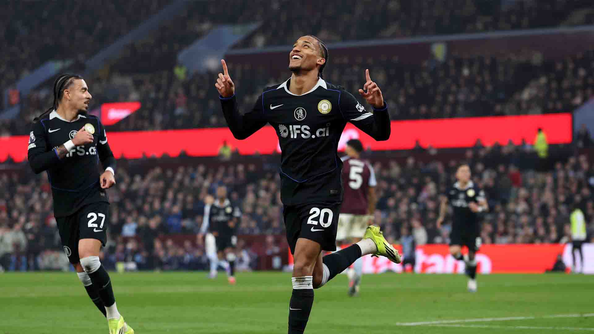 Aston Villa 1-4 Chelsea: Hat-trick João Pedro Bungkam Villa Park