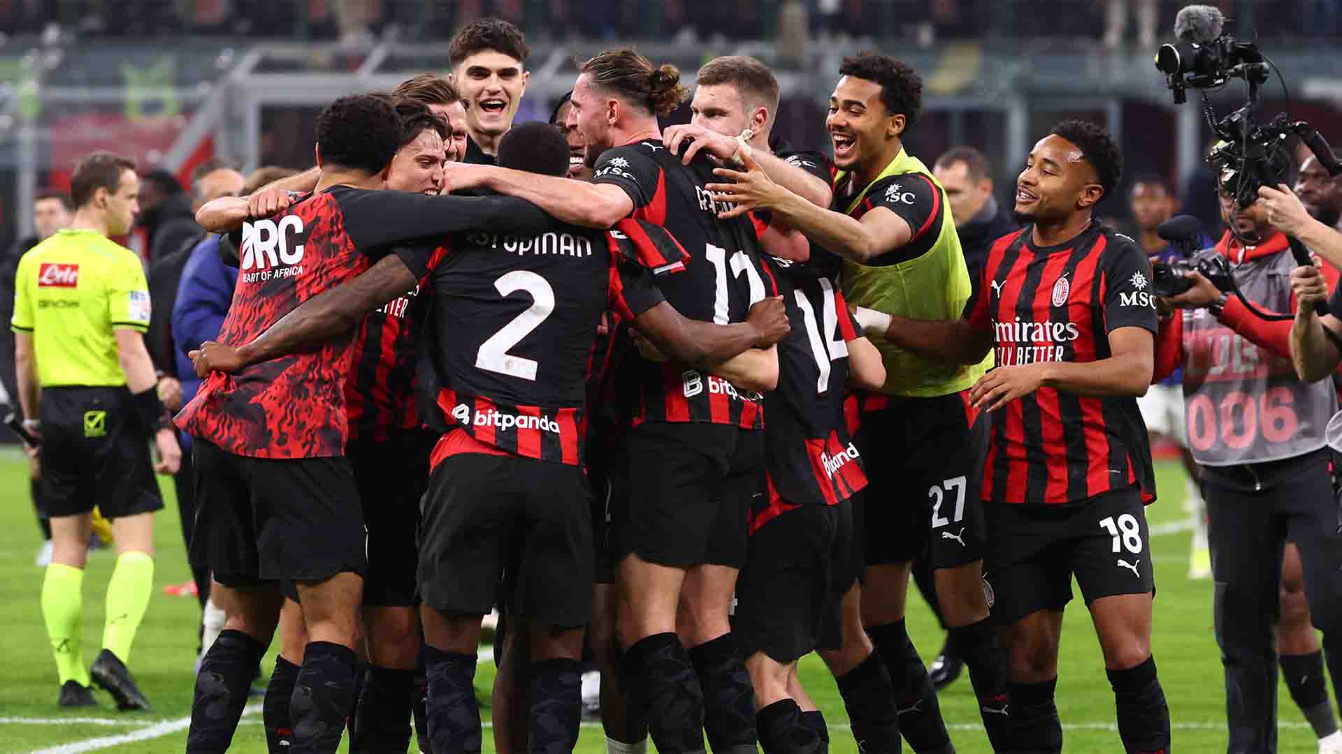 Gol Tunggal Estupinan Segel Kemenangan AC Milan atas Inter