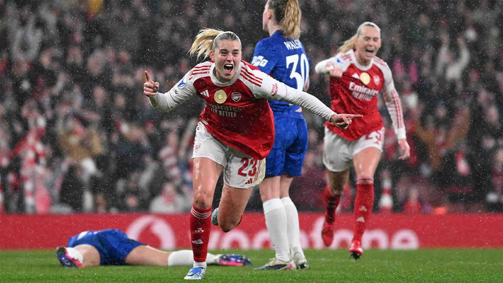 Liga Champions Wanita: Russo Bersinar, Arsenal Bungkam Chelsea 3-1
