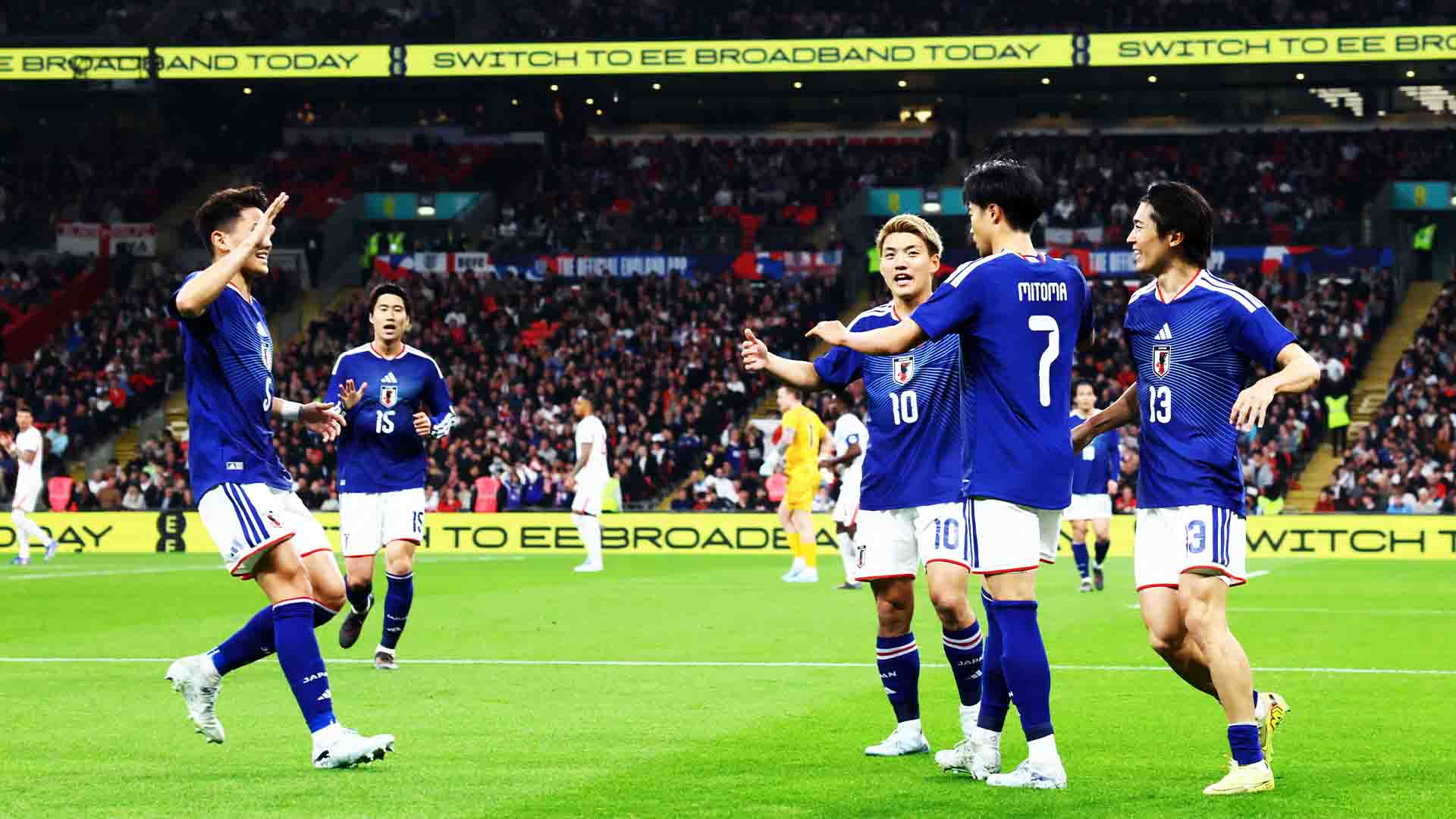 Gol Mitoma Bawa Jepang Kalahkan Inggris di Wembley