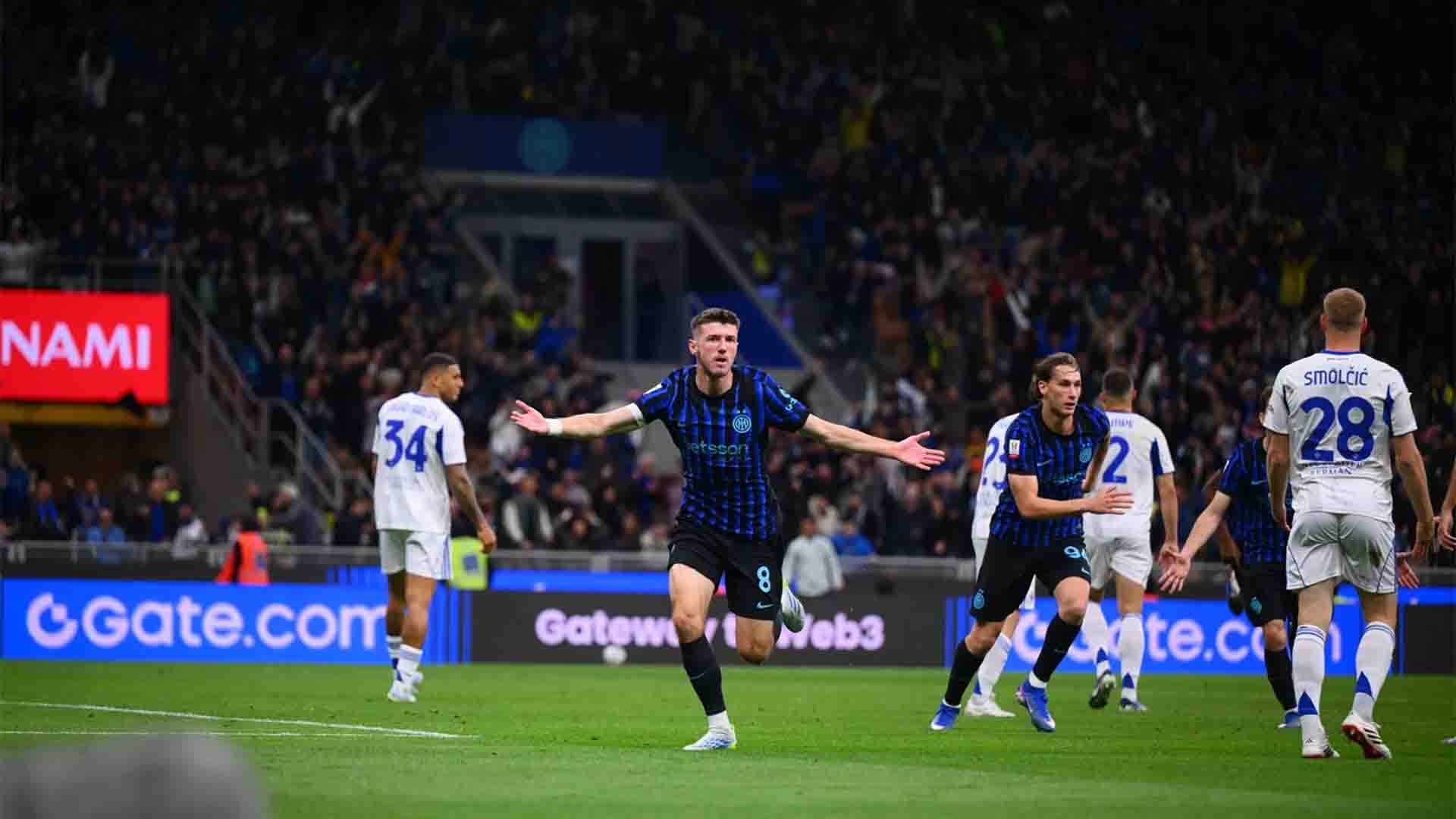 Inter Milan Melaju ke Final Coppa Italia Setelah Menang Comeback 3-2 atas Como