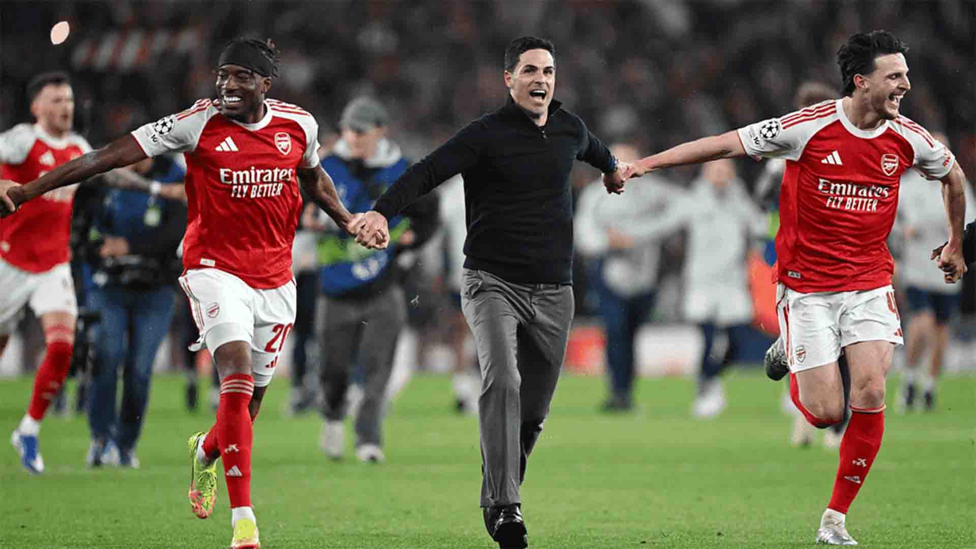 Arteta Sanjung Pemain dan Fans Usai Arsenal Segel Tiket Final Liga Champions