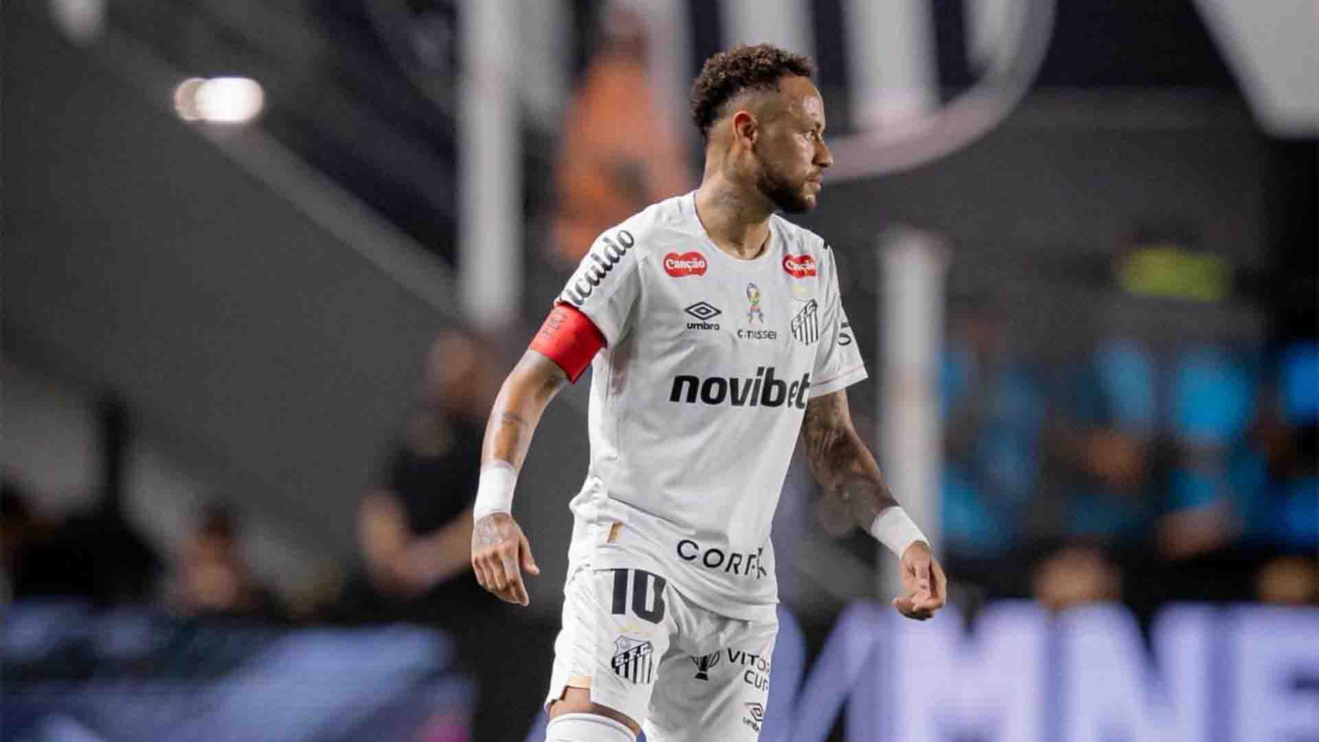 Neymar Minta Maaf Setelah Pukul Putra Robinho di Sesi Latihan Santos