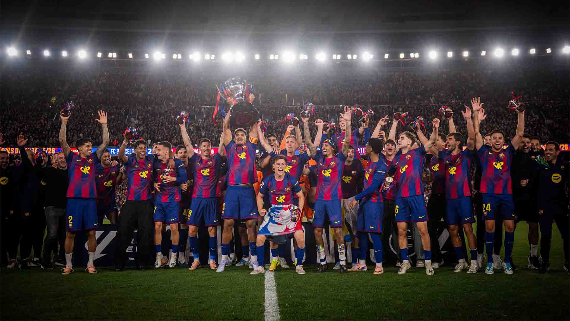 Bungkam Real Madrid di Camp Nou, Barcelona Segel Gelar Juara La Liga