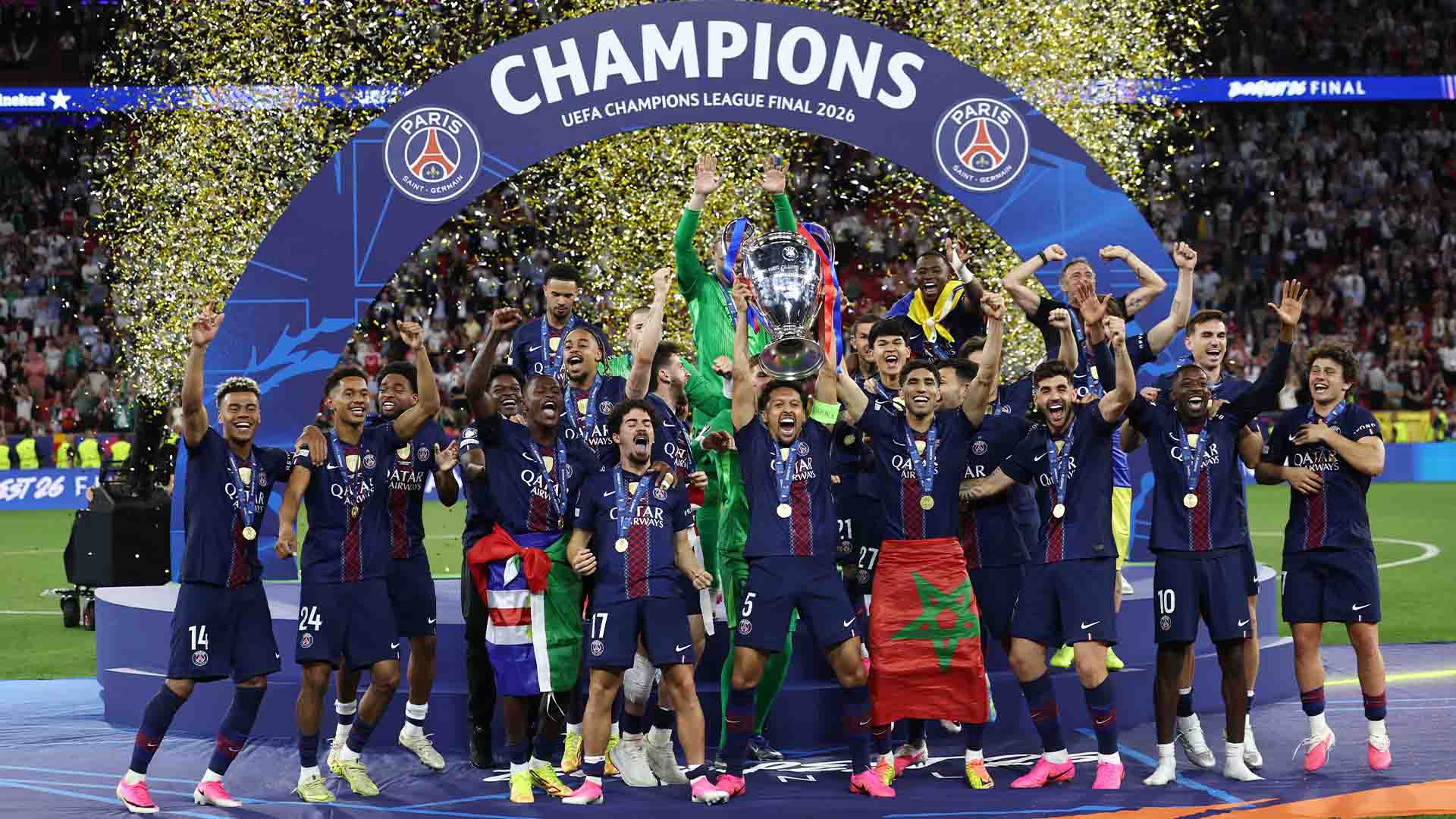 PSG Pertahankan Gelar Liga Champions usai Kalahkan Arsenal Lewat Adu Penalti