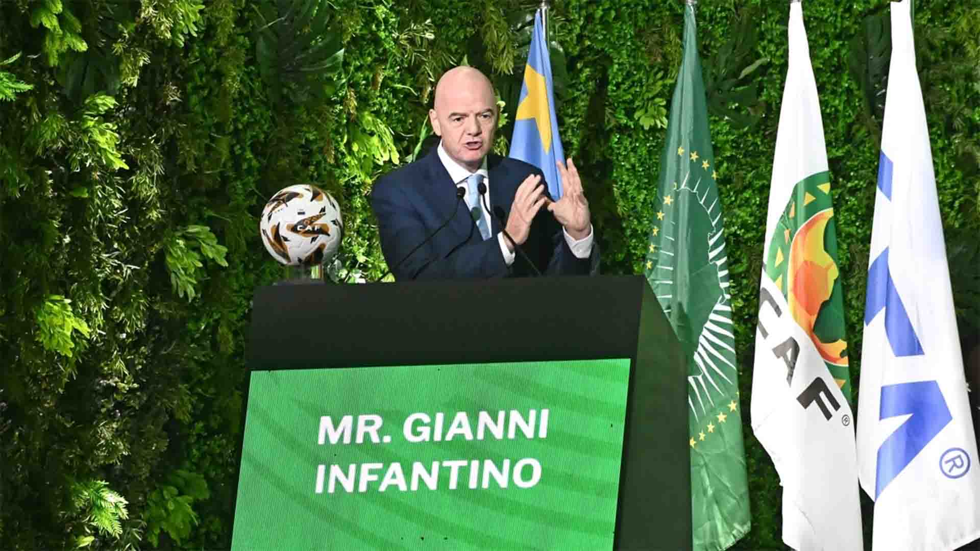 Konfederasi Sepak Bola Afrika Dukung Penuh Infantino Sebagai Presiden FIFA