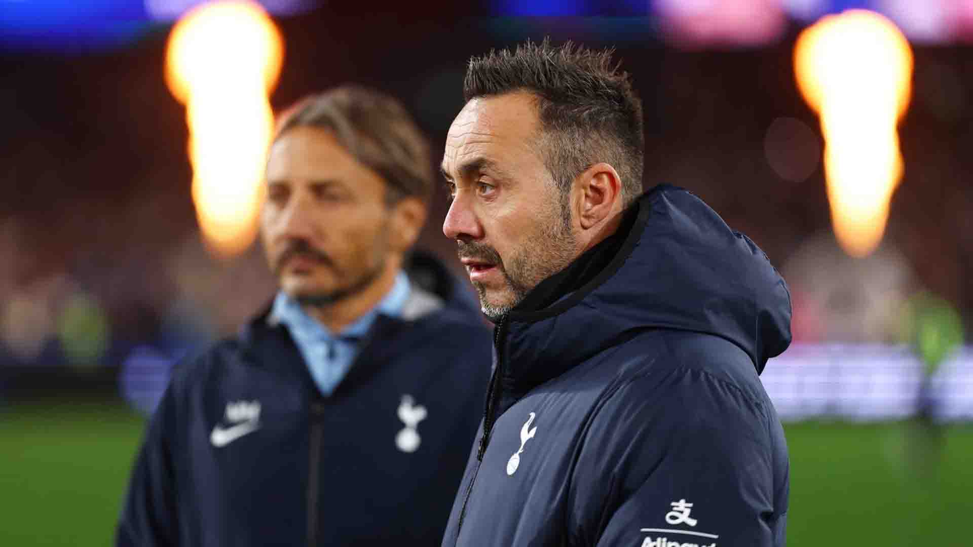 De Zerbi Tuntut Mental Pemenang demi Kebangkitan Tottenham dari Masa Kelam