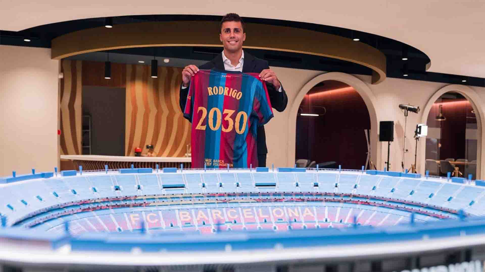 Barcelona Resmi Amankan Tanda Tangan Rodri dari Manchester City