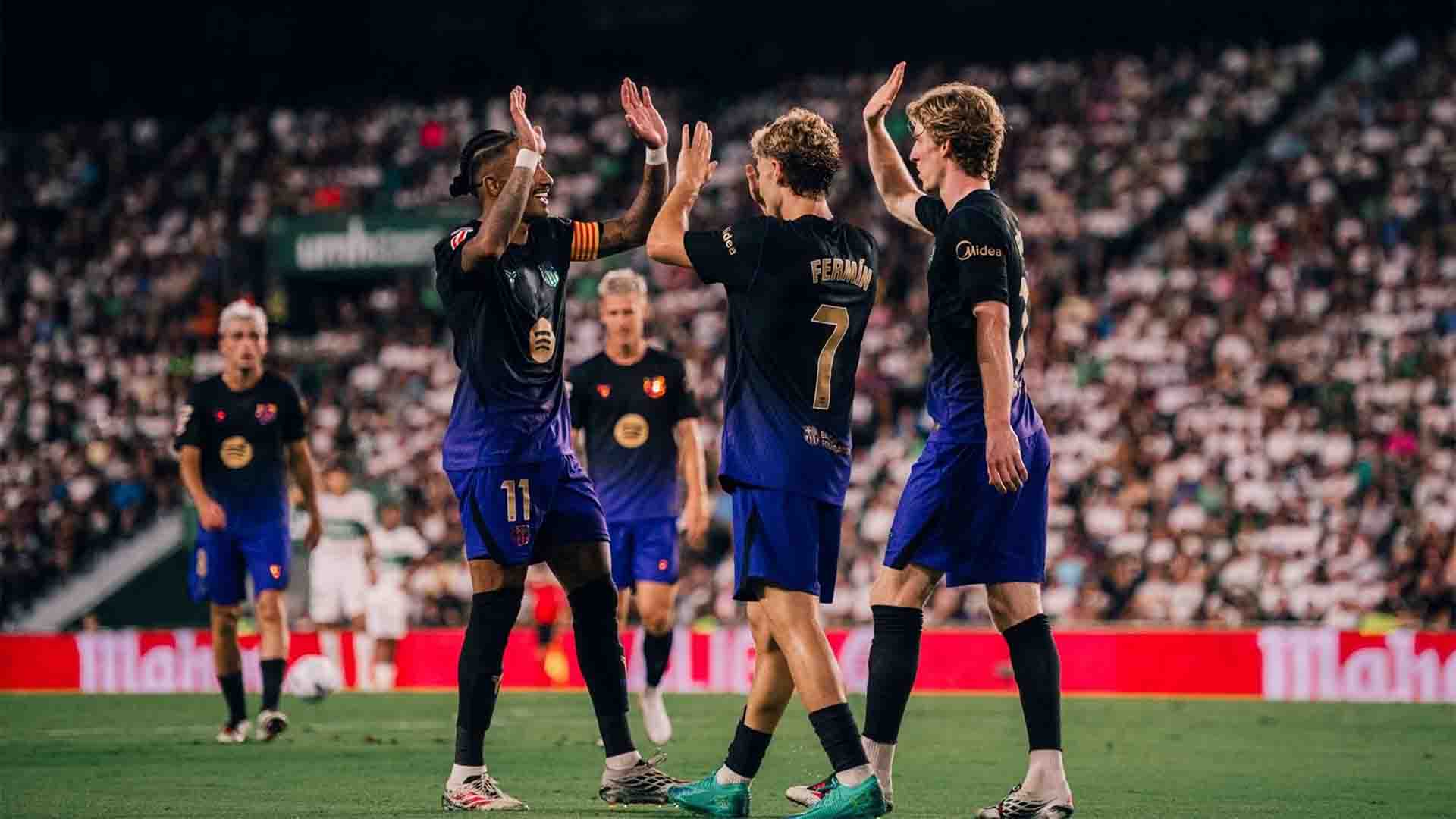 Barcelona Bantai Elche 5-0 Pada Pekan Pembuka LaLiga 2026/2027
