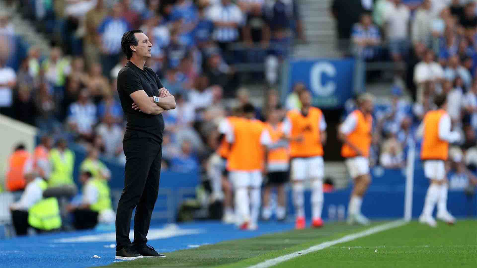 Emery Bungkam Soal Absennya Watkins Saat Villa Dibantai Brighton