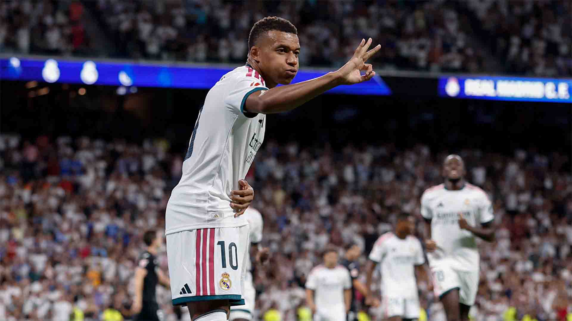 Hat-Trick Mbappé Bawa Real Madrid Cukur Real Sociedad 4-1