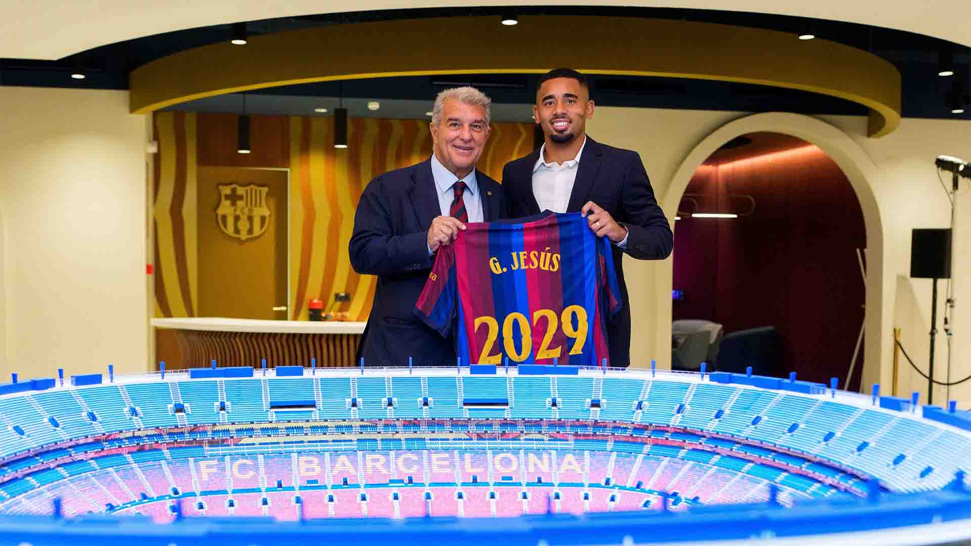 Barcelona Resmi Rampungkan Transfer Gabriel Jesus dari Arsenal