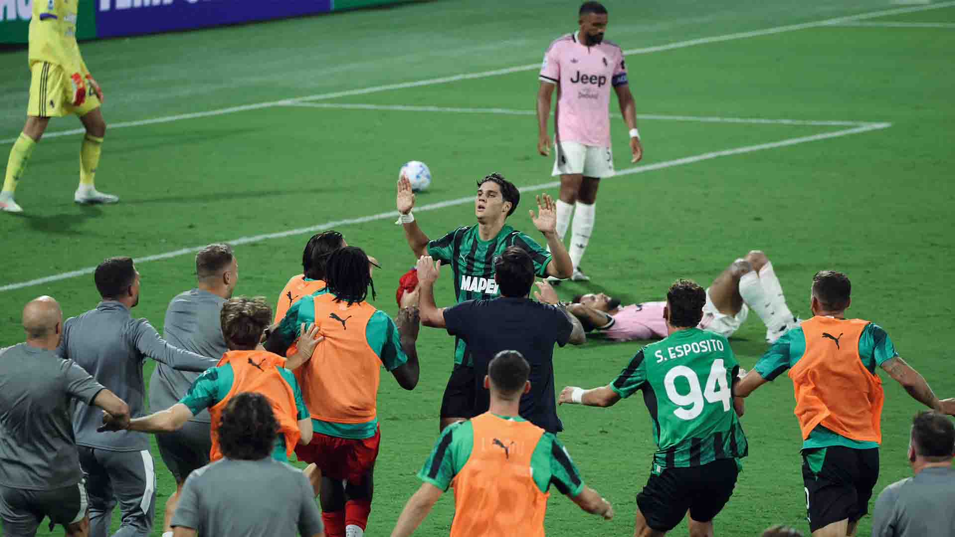 Sassuolo 3-2 Juventus: Drama Menit Akhir dan Gol Adzic Benamkan Bianconeri