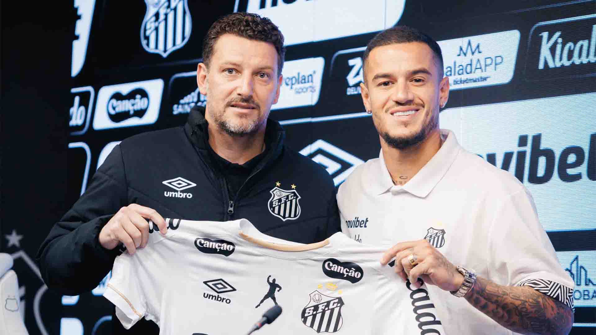 Philippe Coutinho Resmi Bergabung dengan Neymar di Santos