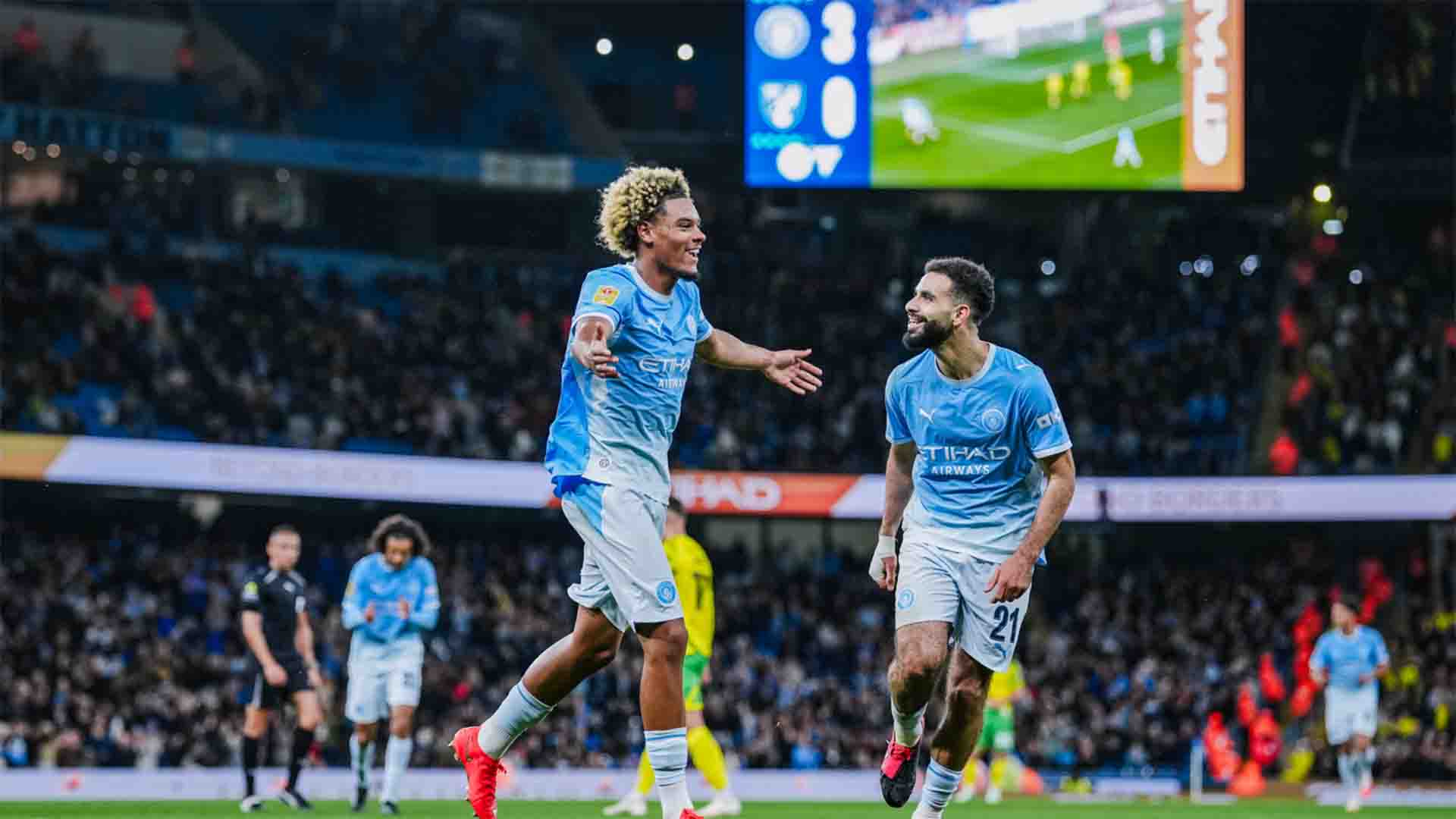Carabao Cup: Debut Gemilang Samba Bawa Man City Menang 5-0 atas Noriwch City