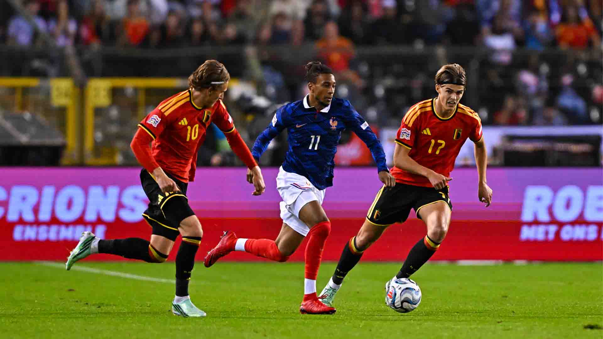 Belgia 0-1 Prancis: Gol Olise di Menit Akhir Jaga Rekor Sempurna Zidane