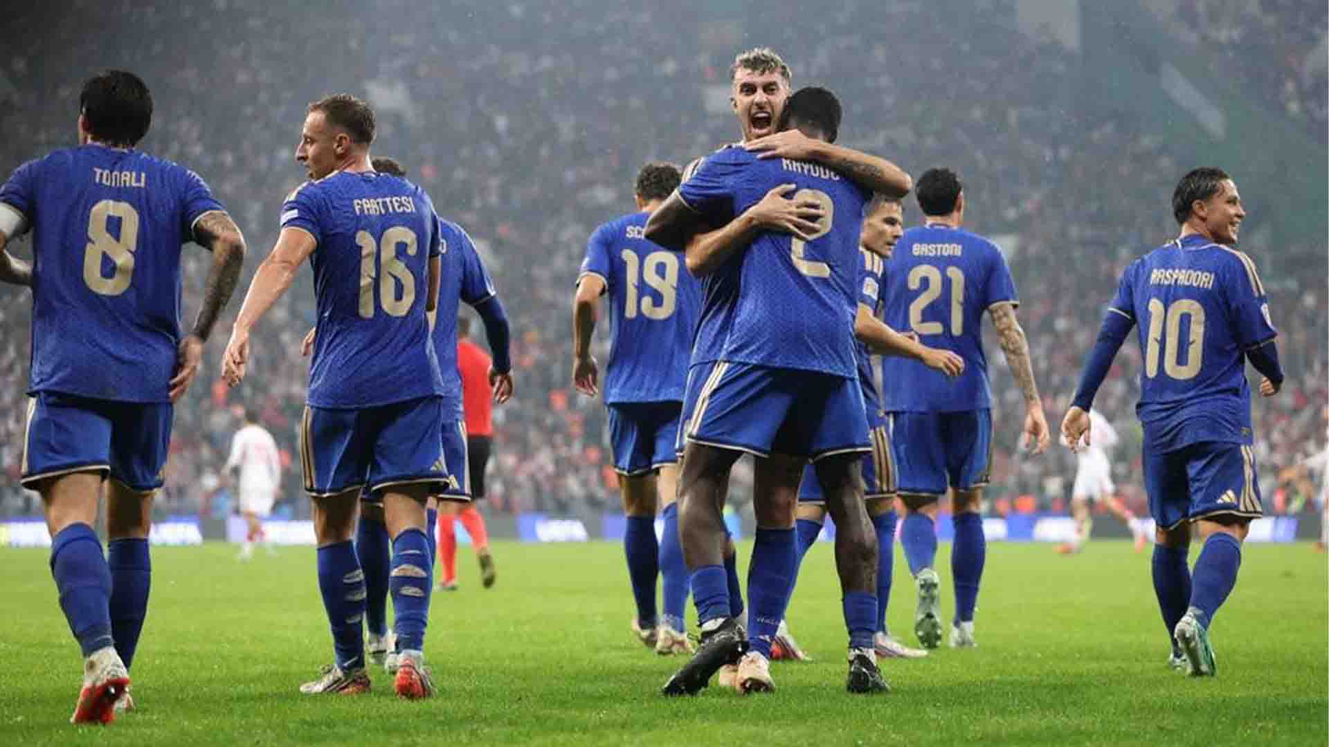 UEFA Nations League: Italia Menang Telak 4-1 di Kandang Turki