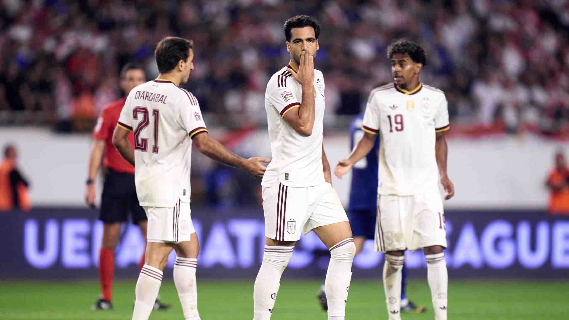 Kroasia 1-2 Spanyol: Brace Mikel Merino Bawa La Roja ke Perempat Final