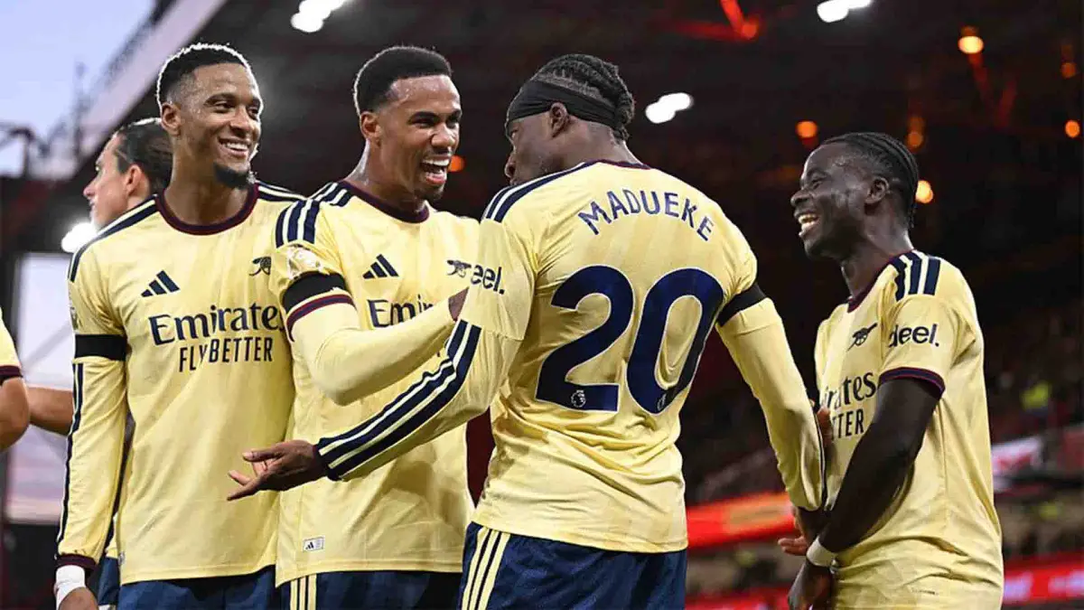 Arsenal Kalahkan Nottingham Forest 1-0, Gol Madueke Amankan Tiga Poin